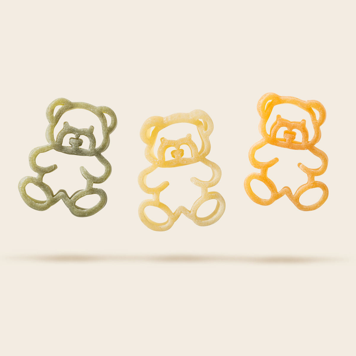 Dalla Costa Nakato Baby Pasta Fun Shapes Healthy Vegetable Pasta for Kids Singapore_Teddy Shape Pasta
