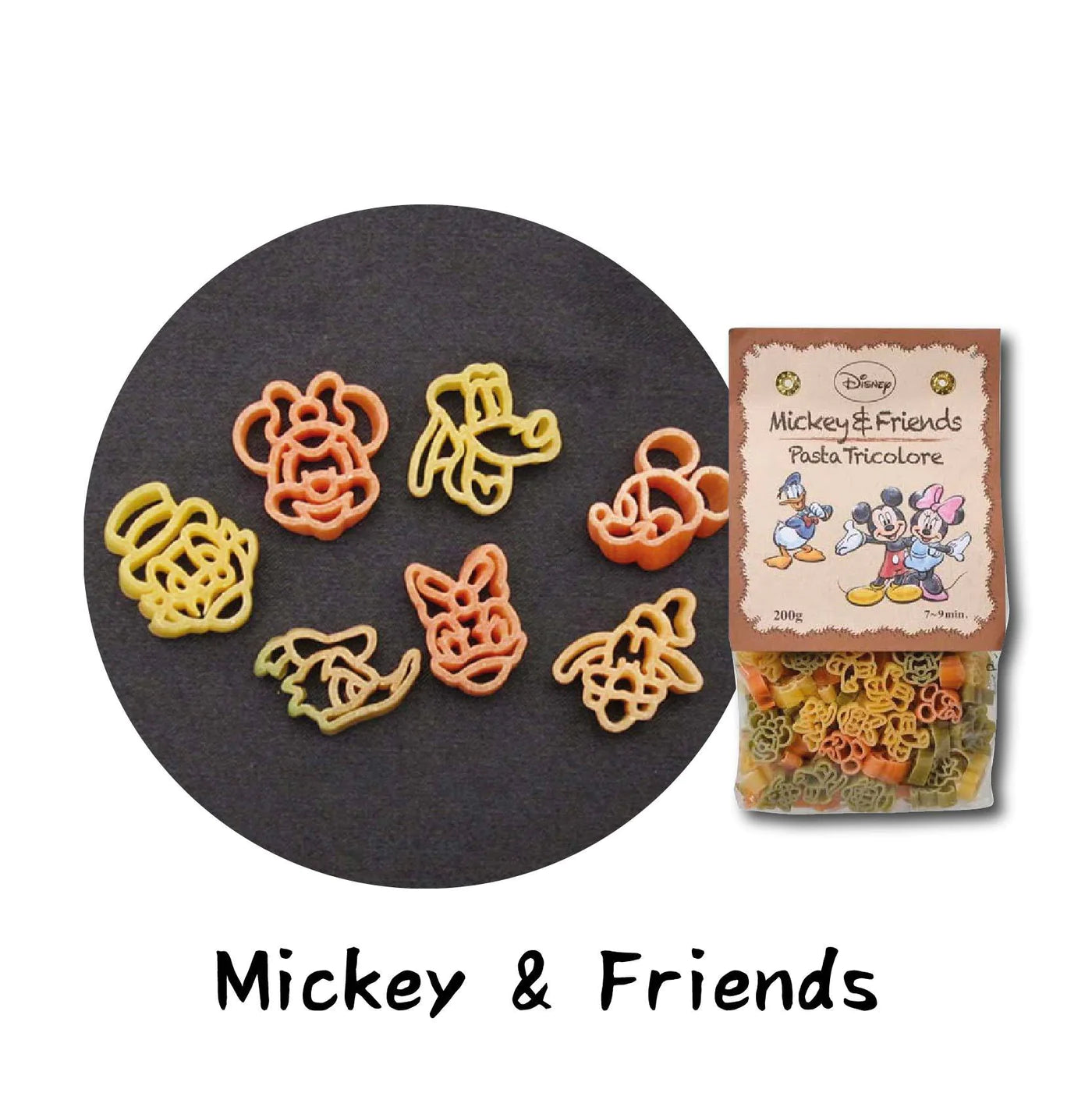 Dalla Costa Nakato Baby Pasta Fun Shapes Healthy Vegetable Pasta for Kids Singapore_Mickey and Friends Pasta