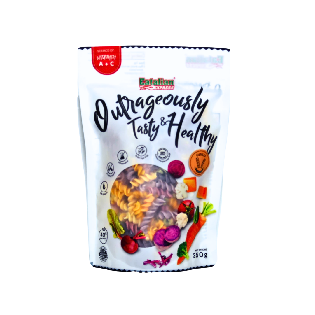 Eatalian Express Veggie Pasta – Colourful Baby Pasta Made from Real Vegetables