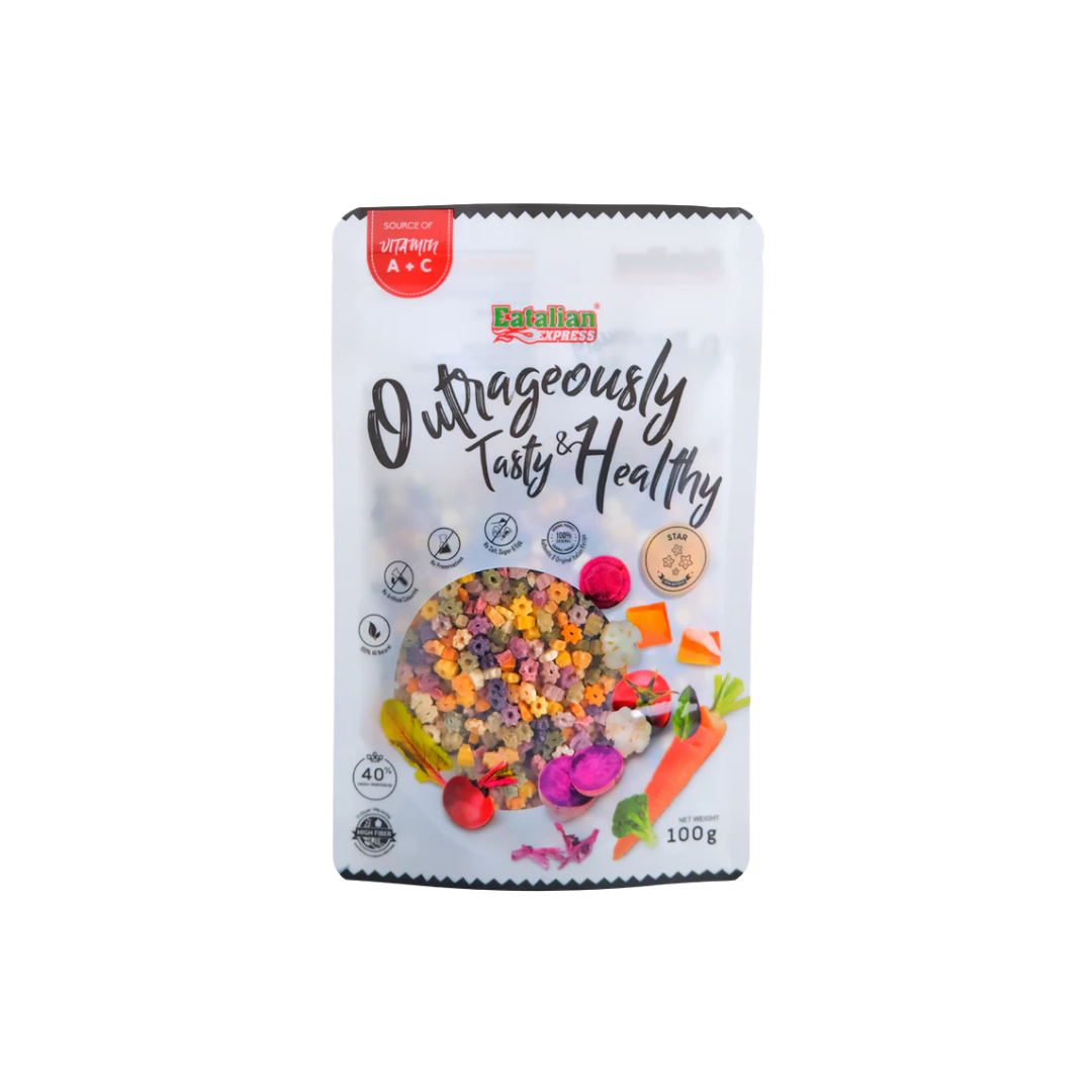 Eatalian Express Veggie Pasta – Colourful Baby Pasta Made from Real Vegetables