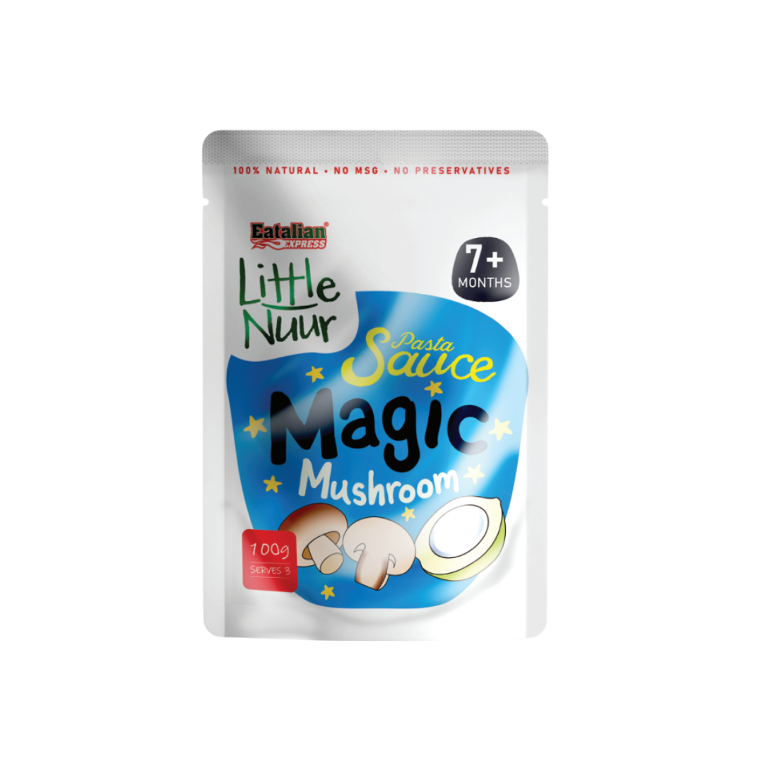 Eatalian Express Little Nuur Baby Sauce – no salt, sugar-free baby food sauce in Singapore