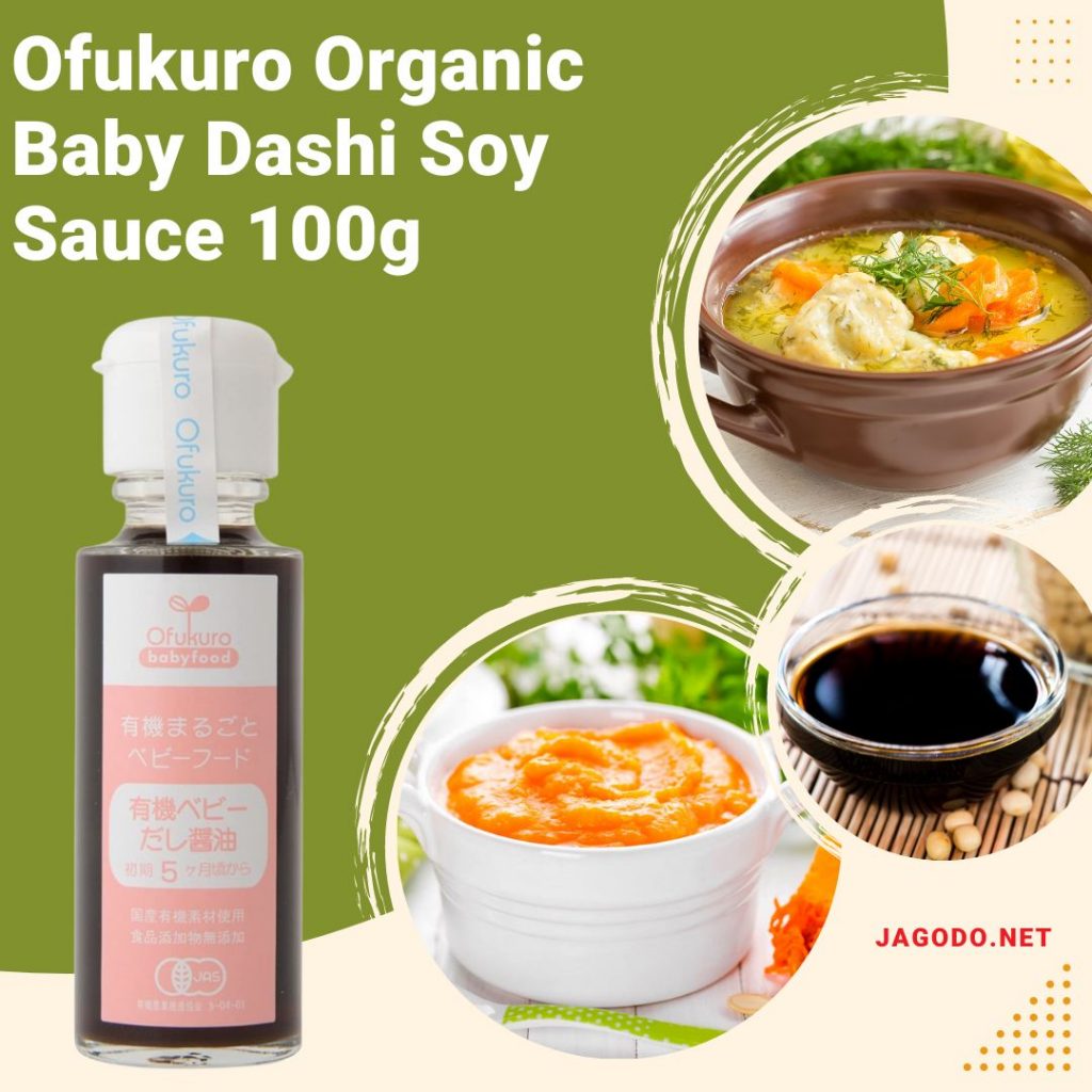 Ofukuro Organic Baby Soy Sauce 100g – Japanese low sodium soy sauce for baby weaning in Singapore