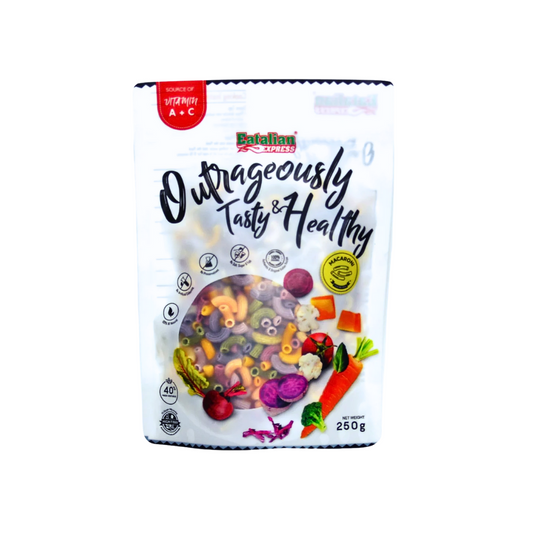 Eatalian Express Veggie Pasta – Colourful Baby Pasta Made from Real Vegetables