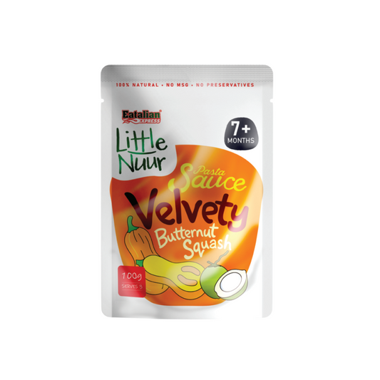 Eatalian Express Little Nuur Baby Sauce – no salt, sugar-free baby food sauce in Singapore