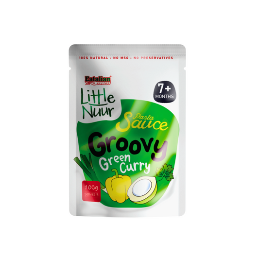 Eatalian Express Little Nuur Baby Sauce – no salt, sugar-free baby food sauce in Singapore
