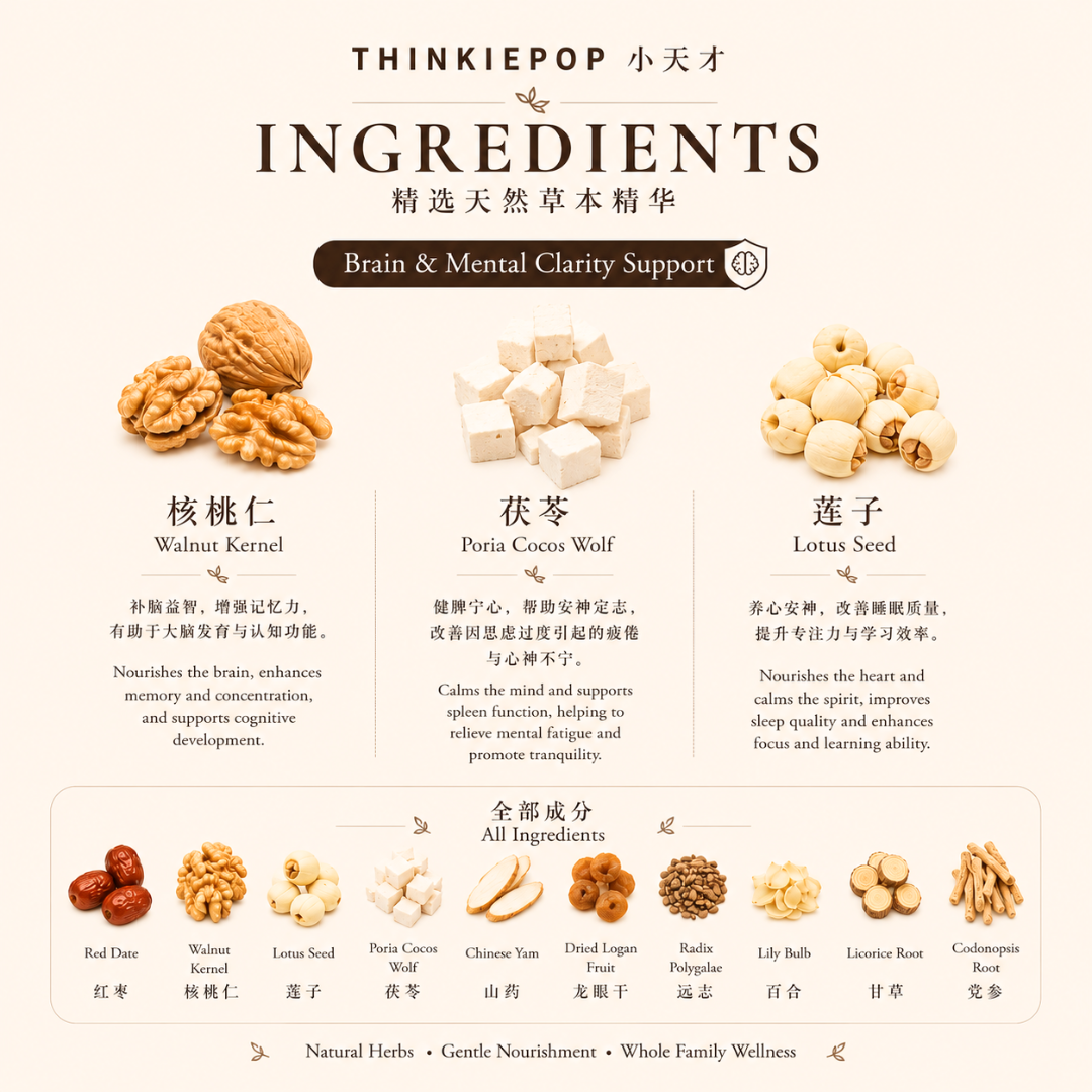 ThinkiePop 小天才 Cook Free Nourishing Soup | Brain and Mental Clarity