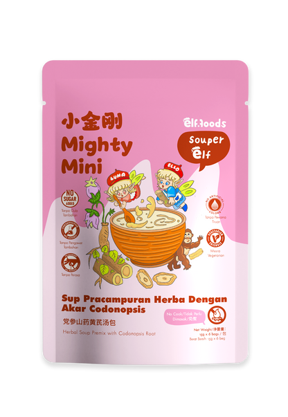 Mighty Mini 小金刚 No Cook Herbal Soup | Vitality & Immunity Support