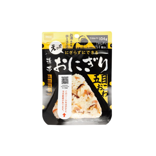 Onisi Onigiri  – ready-to-eat Japanese rice ball for emergency food kits and travel use in Singapore