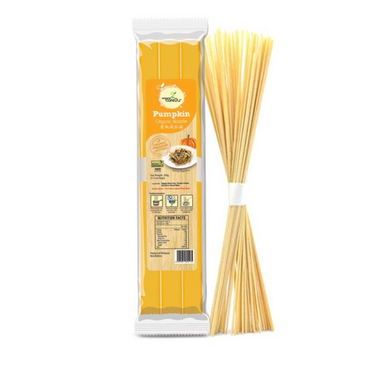Organic Care2U Pumpkin Noodles 200g – healthy, soft-texture noodles for adults and elderly in Singapore