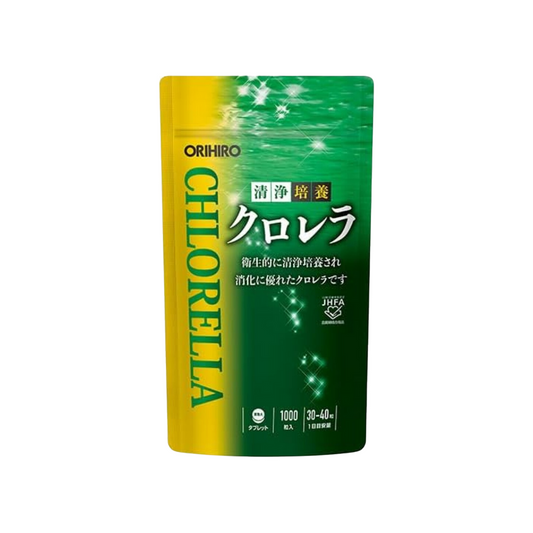 Orihiro Chlorella 1000 Capsules – Japanese detox & immunity supplement in Singapore